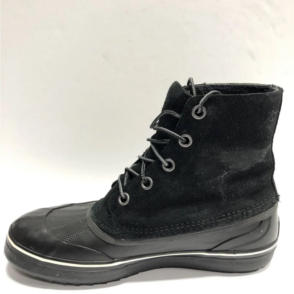 Sorel Men’s Cheyanne Metro Lace Waterproof Boot Black Size 10 M - Picture 2 of 6